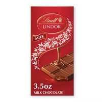 LINDT LINDOR MILK CHOCOLATE FILLED TRUFFLE BAR 3.5 OZ